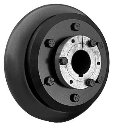 Fenner type tyre coupling