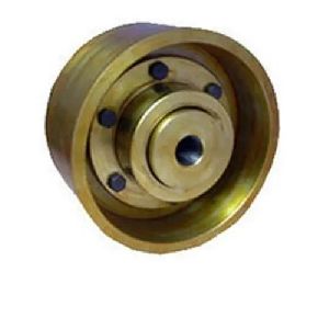 Ms brake drum with gear coupling