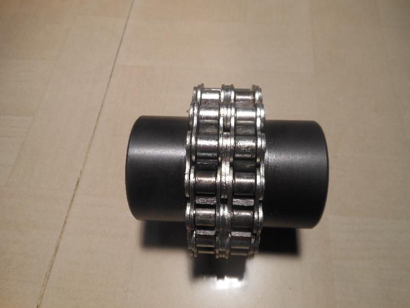 Roller chain coupling